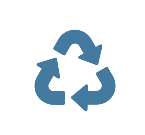 Aus Umweltschutzgründen einfach recyclefähig