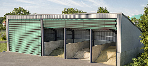 Lubratec Tore & Fronten: Textiler Schutz und effiziente Stallbewirtschaftung Textile Tore und Fronten von Lubratec für bessere Stallbewirtschaftung und Windschutz